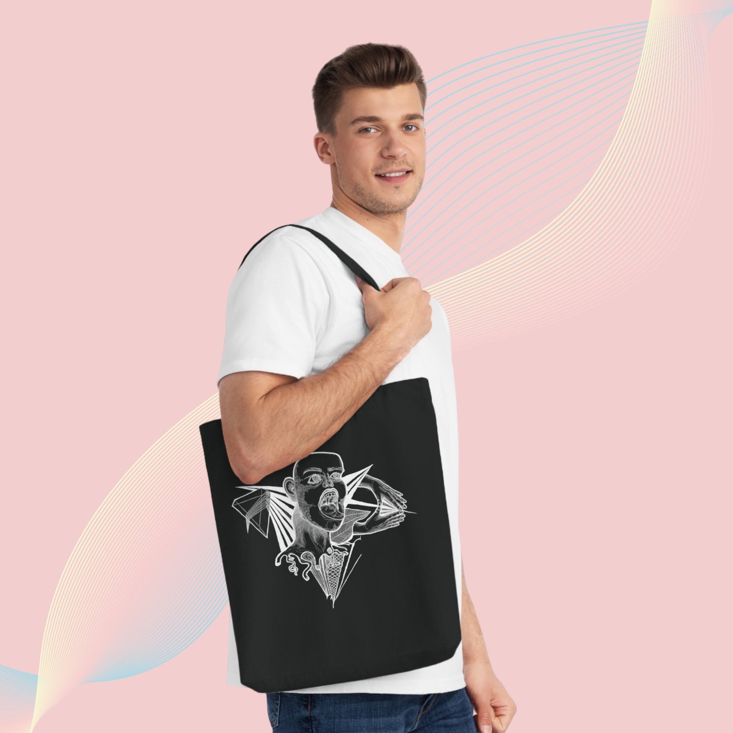 Mask Tote Bag