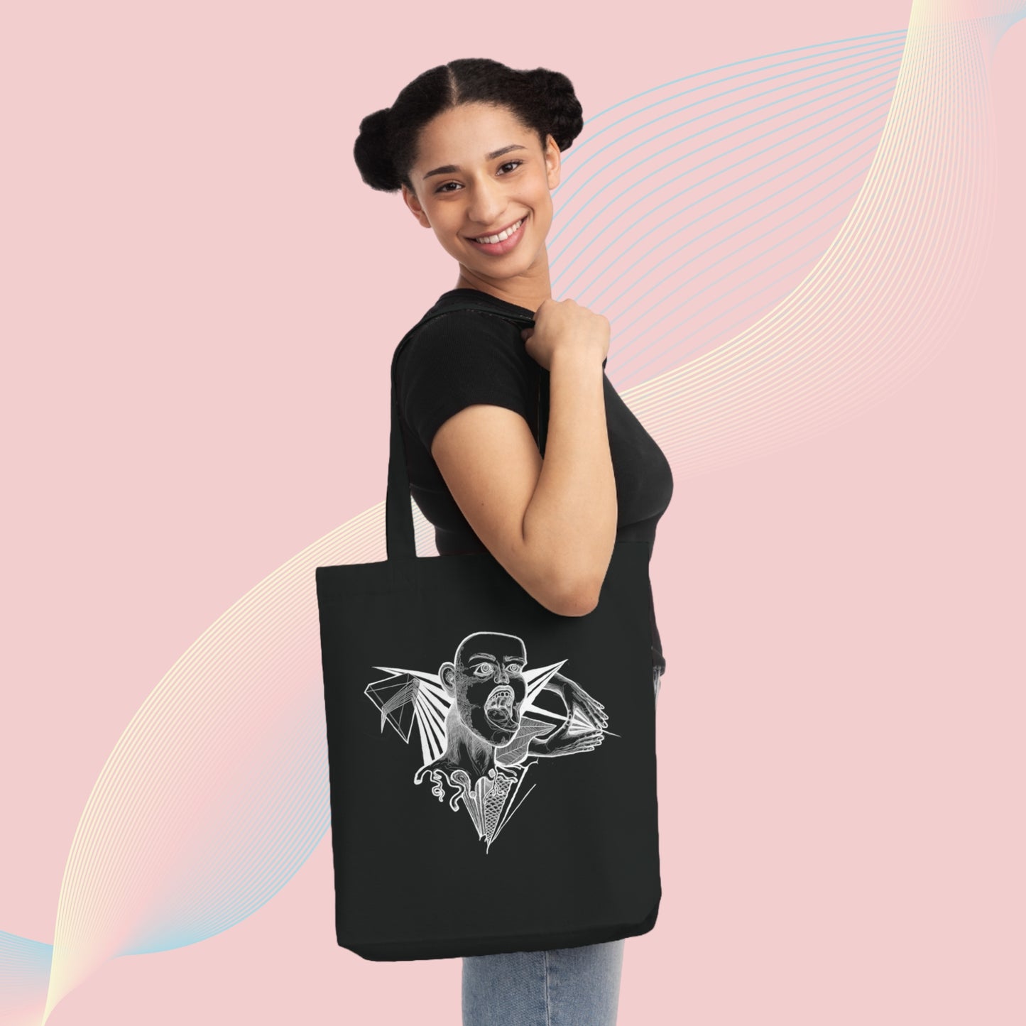 Mask Tote Bag
