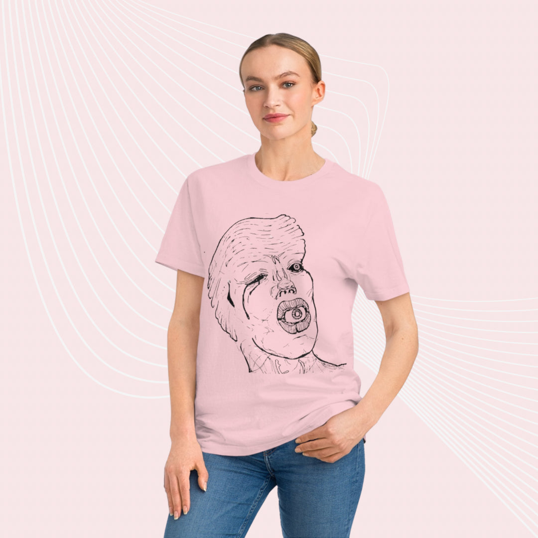 aWangArt: 'Eat It' Abstract Art T-Shirt