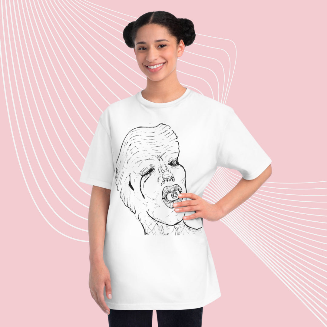 aWangArt: 'Eat It' Abstract Art T-Shirt