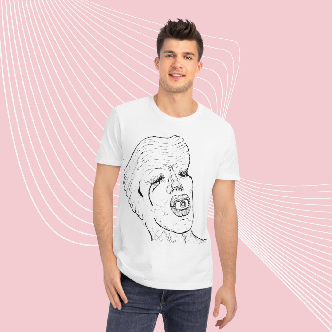 aWangArt: 'Eat It' Abstract Art T-Shirt