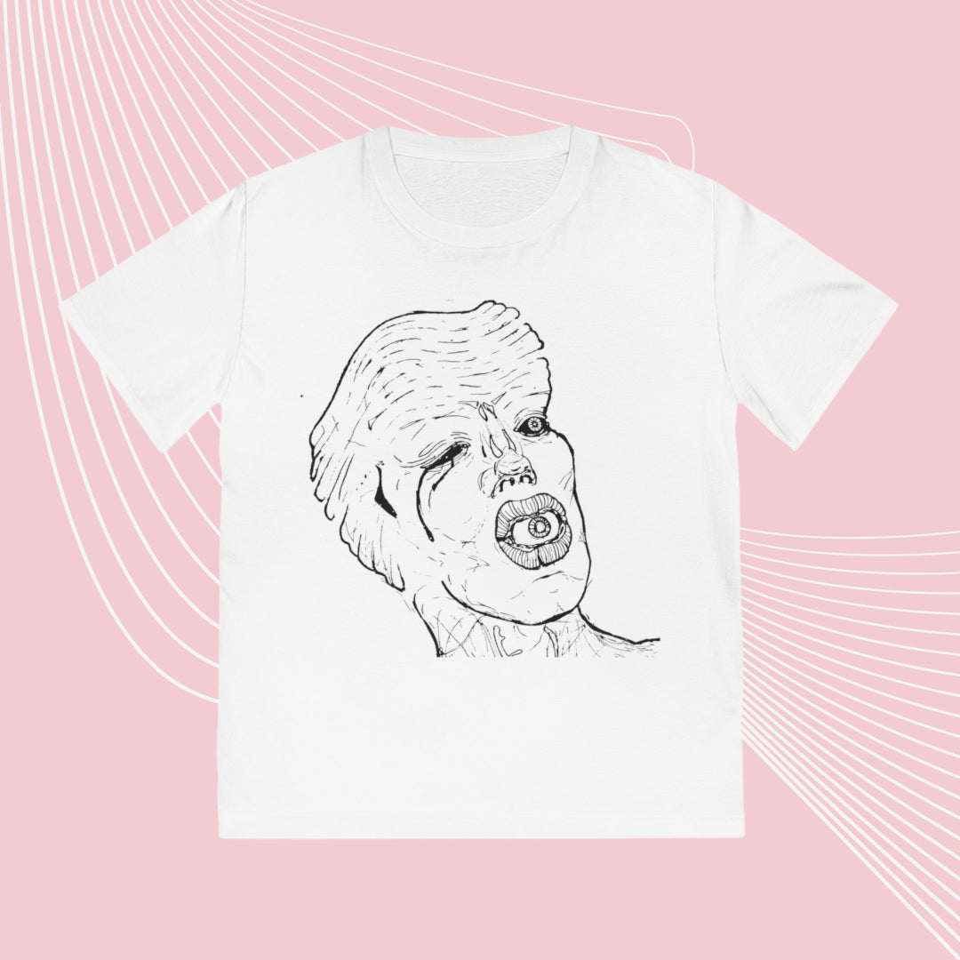 aWangArt: 'Eat It' Abstract Art T-Shirt