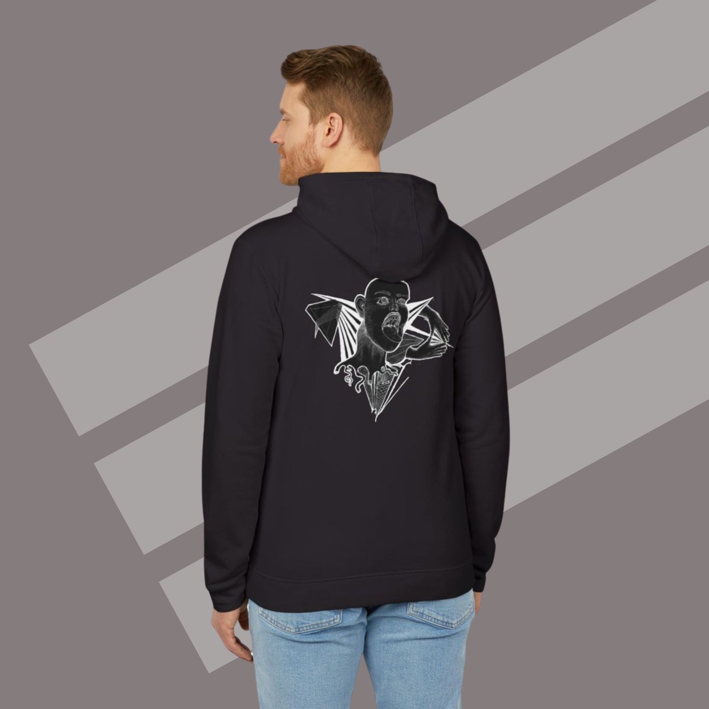 aWangArt powered by adidas® "Mask" Hoodie
