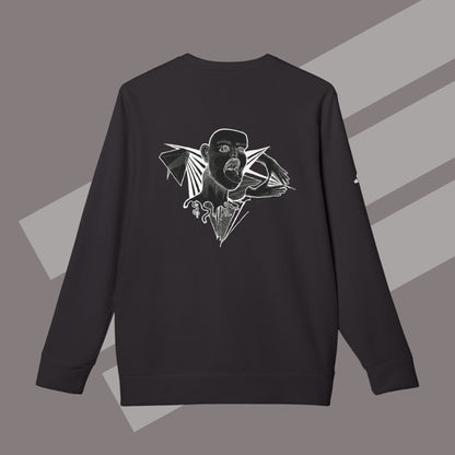 aWangArt powered by adidas® “Mask” Crewneck Sweatshirt