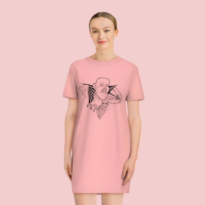 aWangArt: “Mask” T-Shirt Dress